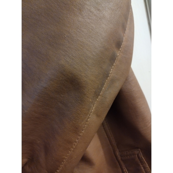 Vintage by Gerda for Partners 3 faux leather embroidered bomber jacket - Picture 10 of 16